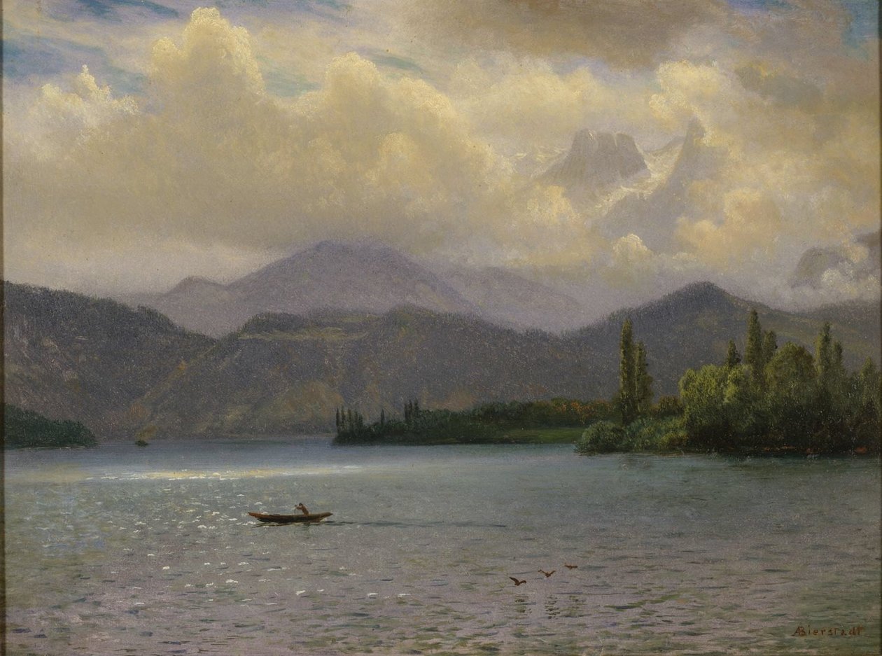 Tahoe -tó alkotó: Albert Bierstadt
