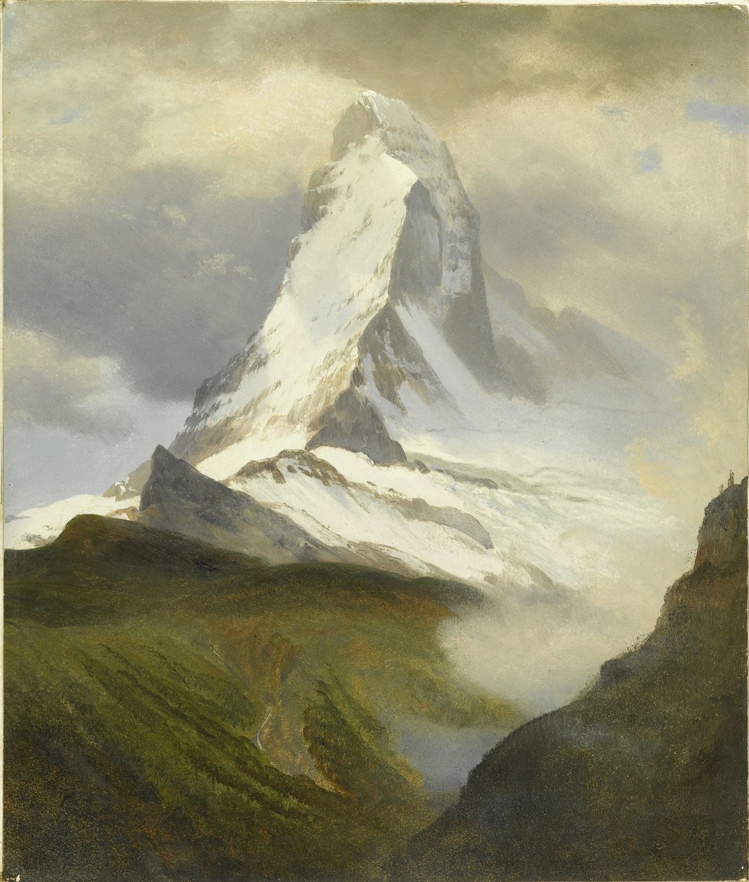 Matterhorn alkotó: Albert Bierstadt