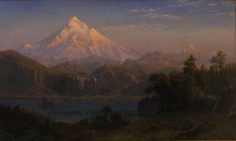 Mount Hood alkotó: Albert Bierstadt