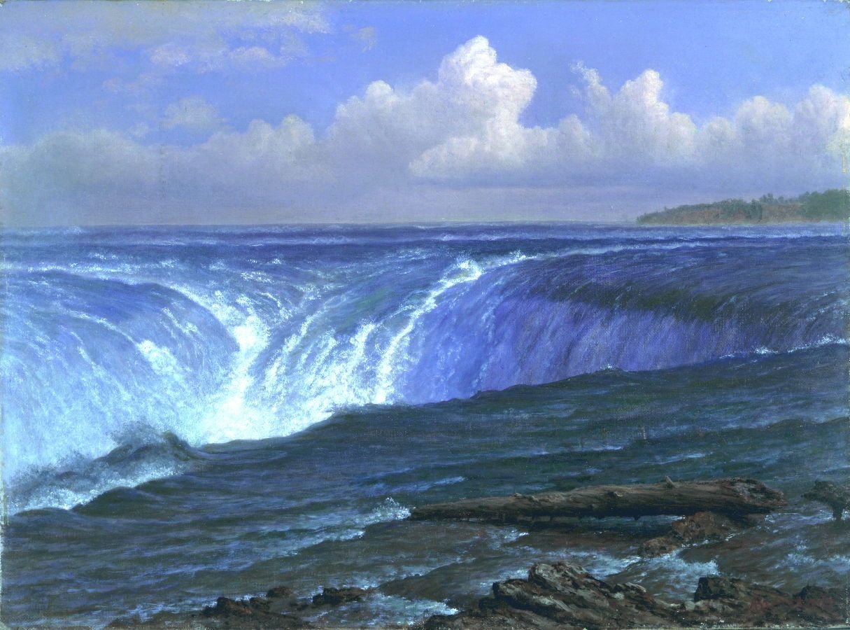Niagara vízesés alkotó: Albert Bierstadt