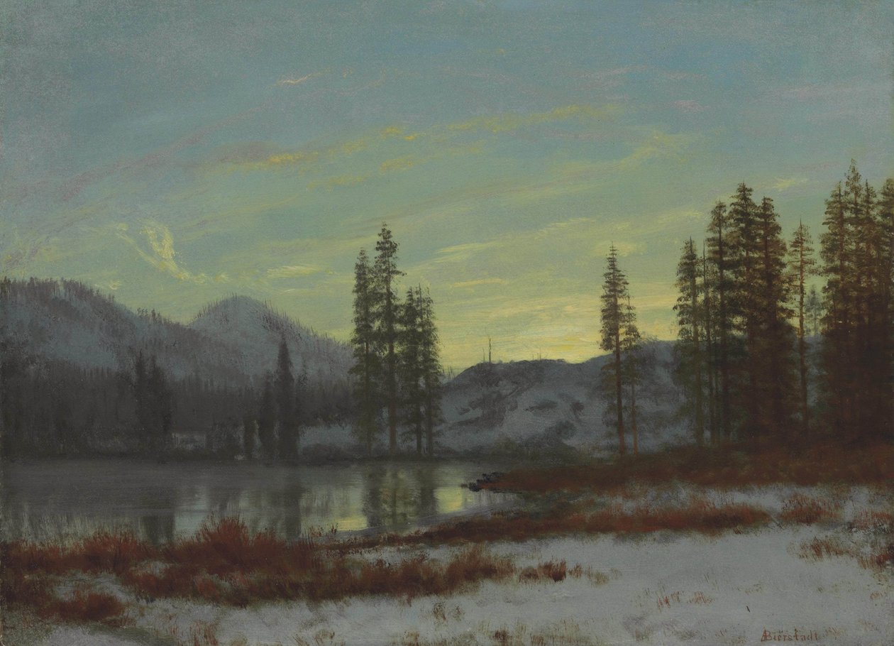 Hó a Sziklás -hegységben alkotó: Albert Bierstadt