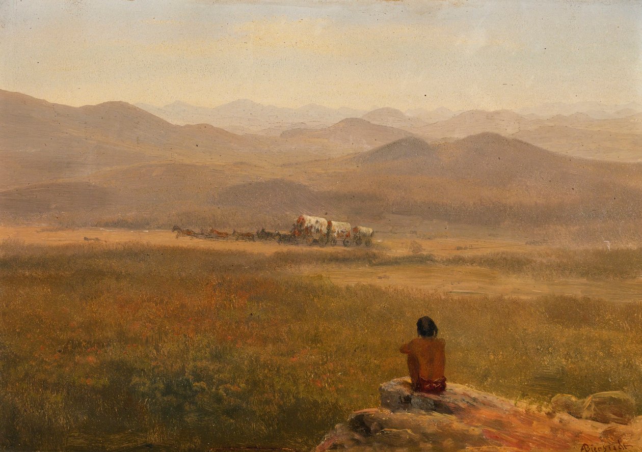 A kilátó alkotó: Albert Bierstadt
