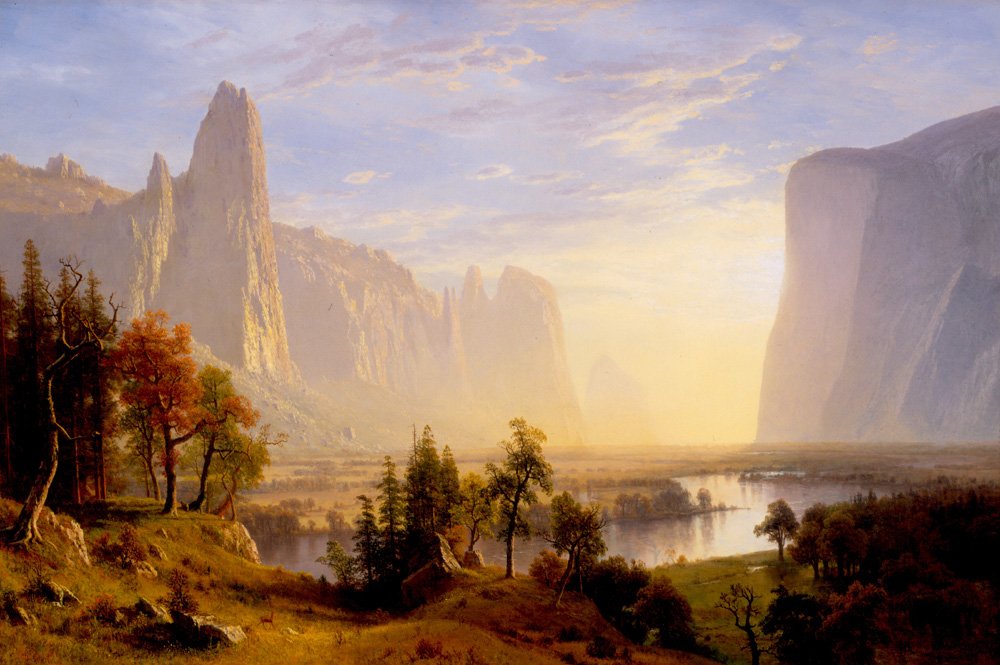Yosemite -völgy alkotó: Albert Bierstadt