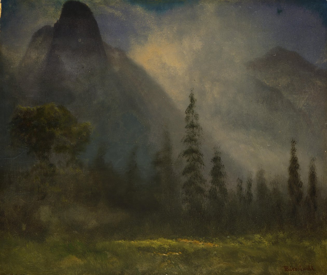Yosemite -völgy alkotó: Albert Bierstadt