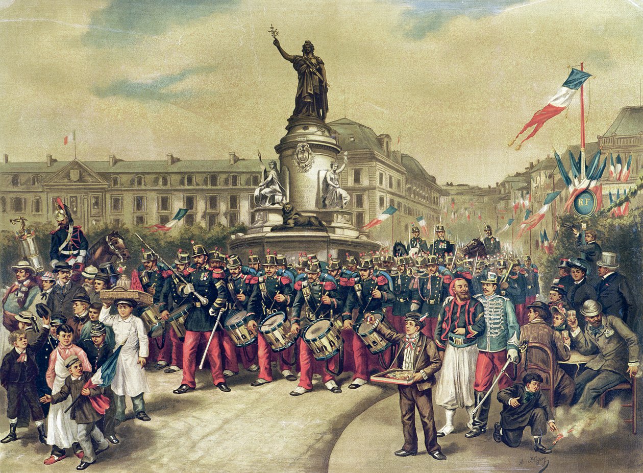 1881. július tizennegyedike alkotó: Albert Bligny