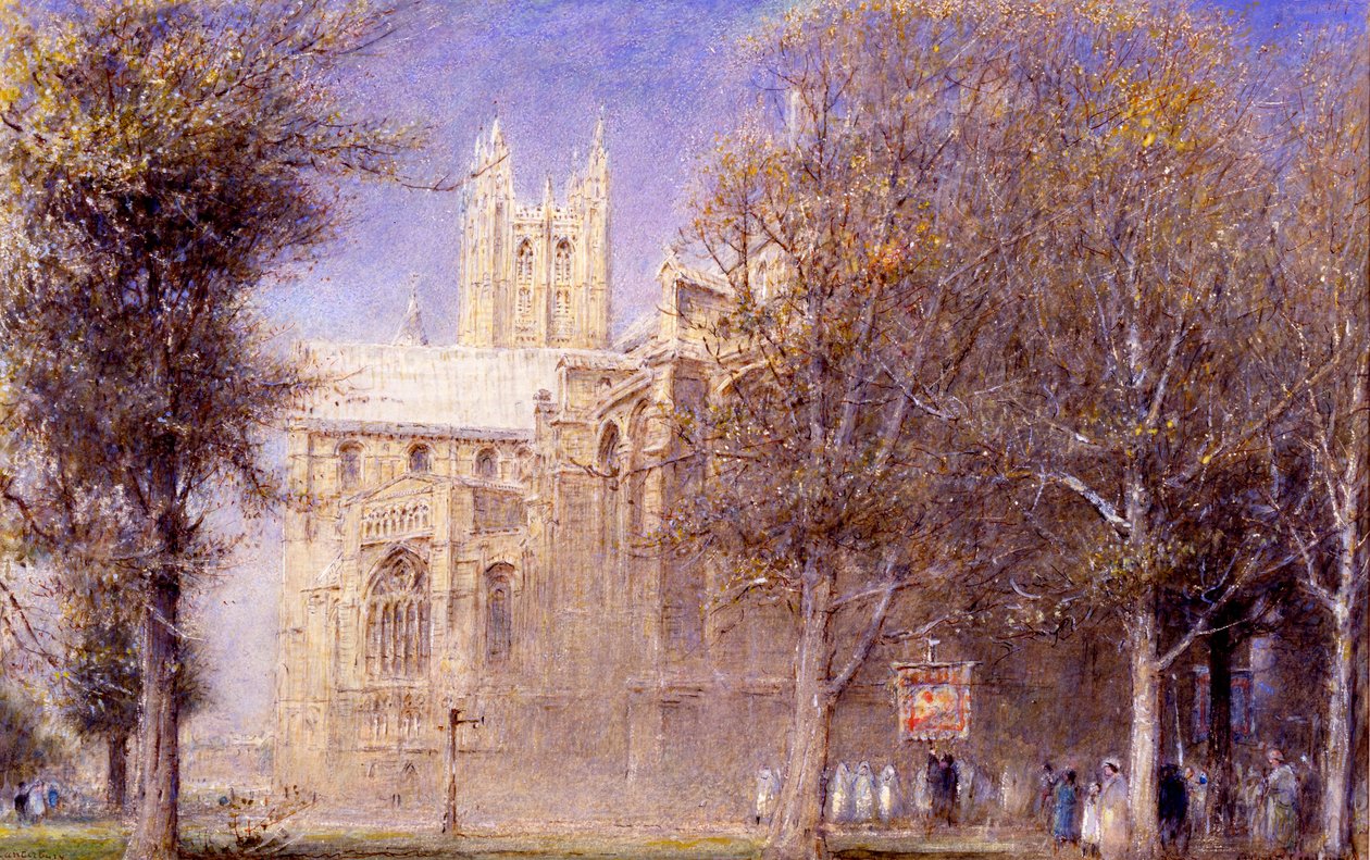 Canterbury, 1942 alkotó: Albert Goodwin