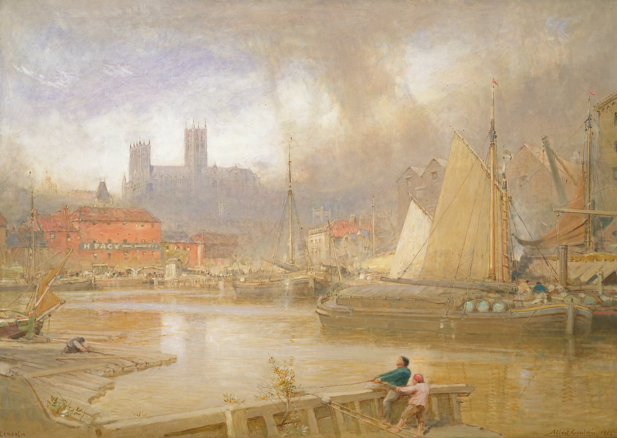 Lincoln alkotó: Albert Goodwin