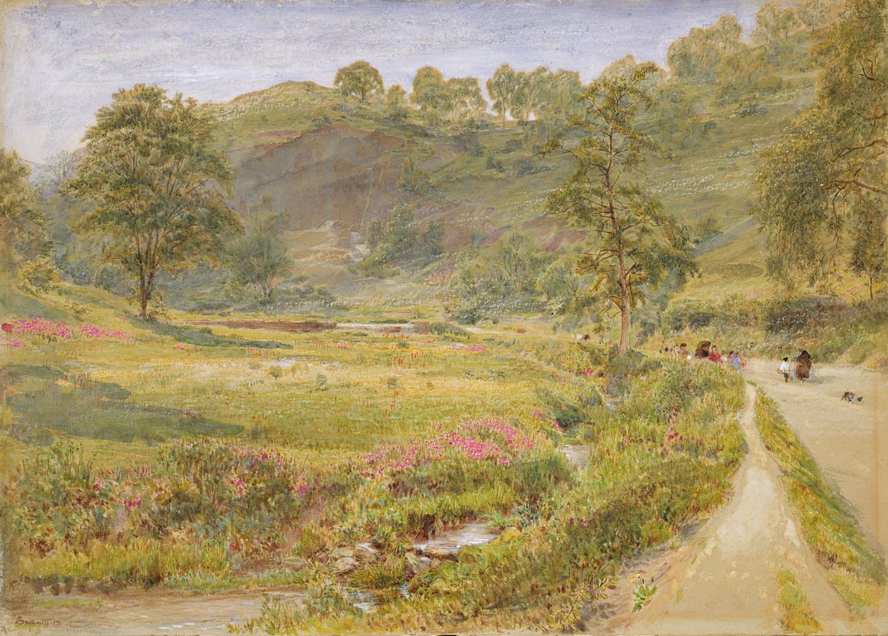 Matlock, 1871 alkotó: Albert Goodwin