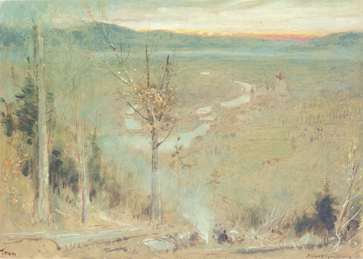 Thun, Svájc alkotó: Albert Goodwin