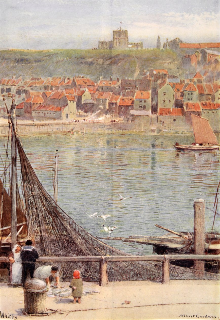 Whitby alkotó: Albert Goodwin