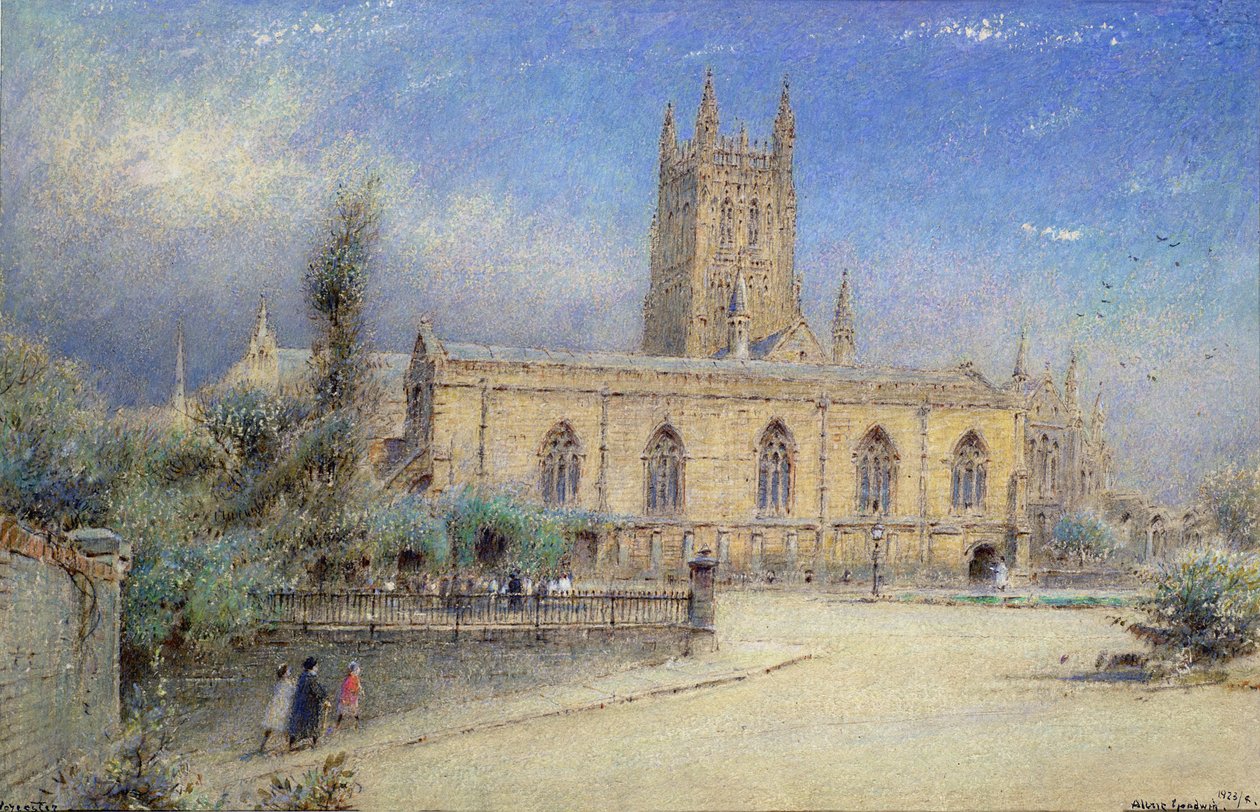 Worcesteri katedrális alkotó: Albert Goodwin