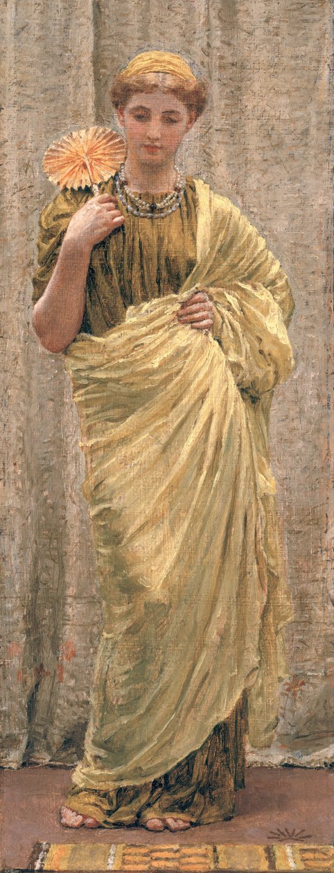 Az aranyozott legyező alkotó: Albert Joseph Moore