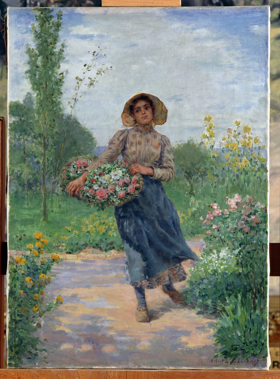 Virágszedés, 1897 alkotó: Albert Lambert