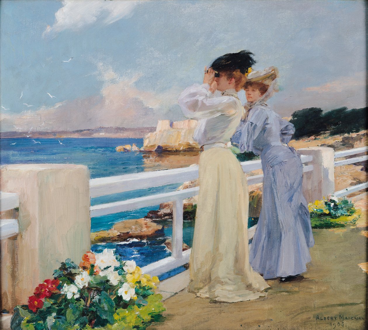 Sirályok, 1906 alkotó: Albert Pierre Rene Maignan