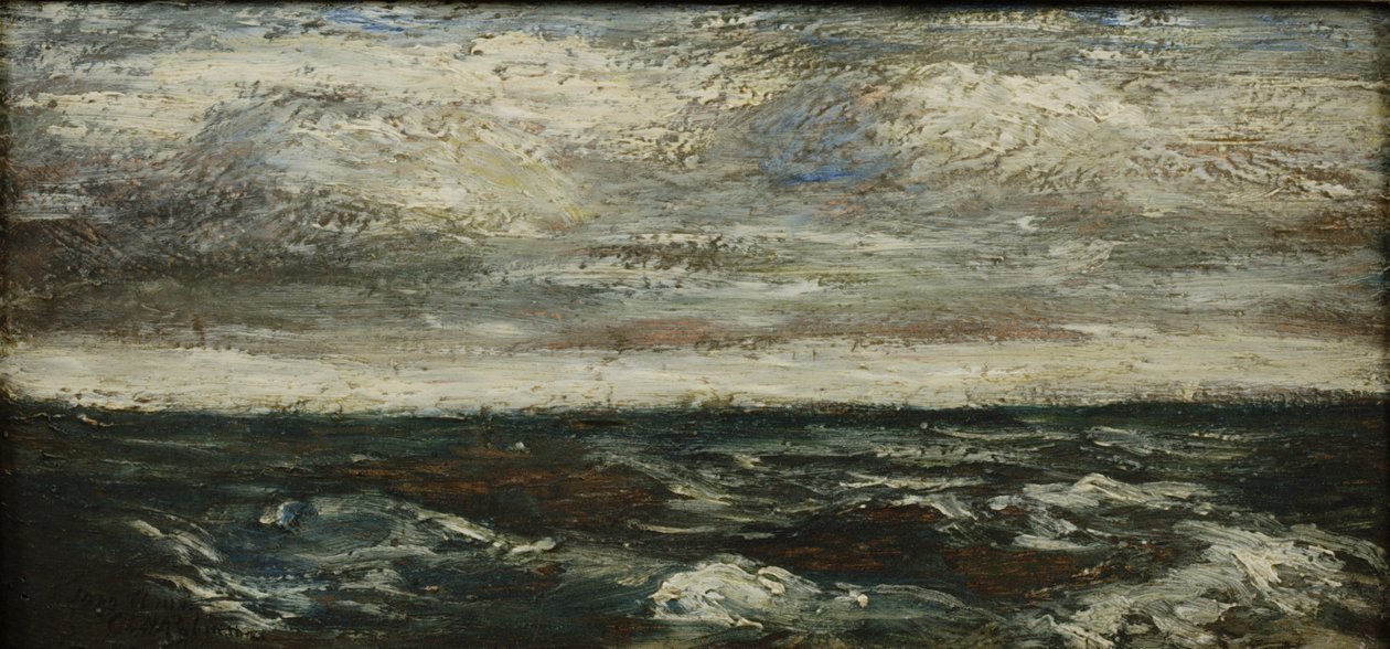 Marine, 1907 (olaj, falemez) alkotó: Albert Pinkham Ryder