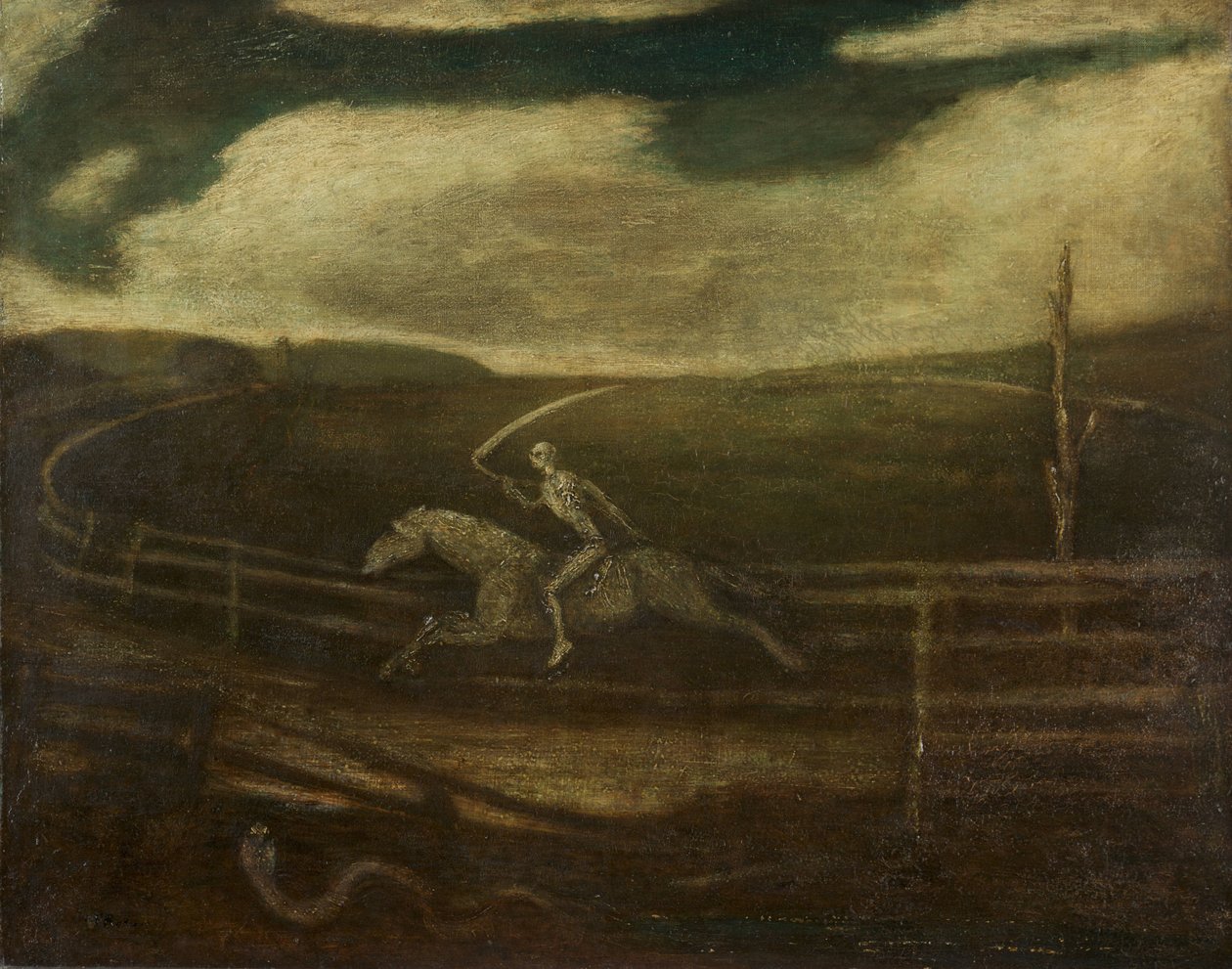 A versenypálya (Death on a Pale Horse) alkotó: Albert Pinkham Ryder