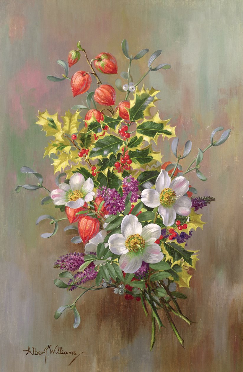 AB318 A Yuletide Posy alkotó: Albert Williams