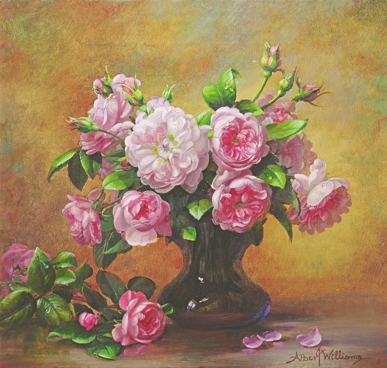 Roses of Sweet Scent and Velvet Touch alkotó: Albert Williams