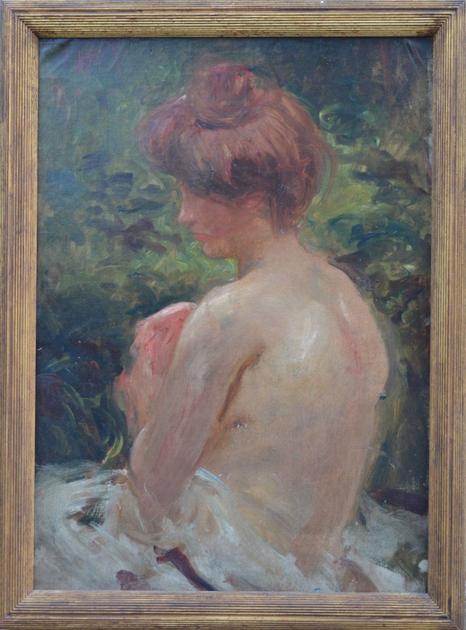 Fürdő, 1890 körül alkotó: Albert de Belleroche