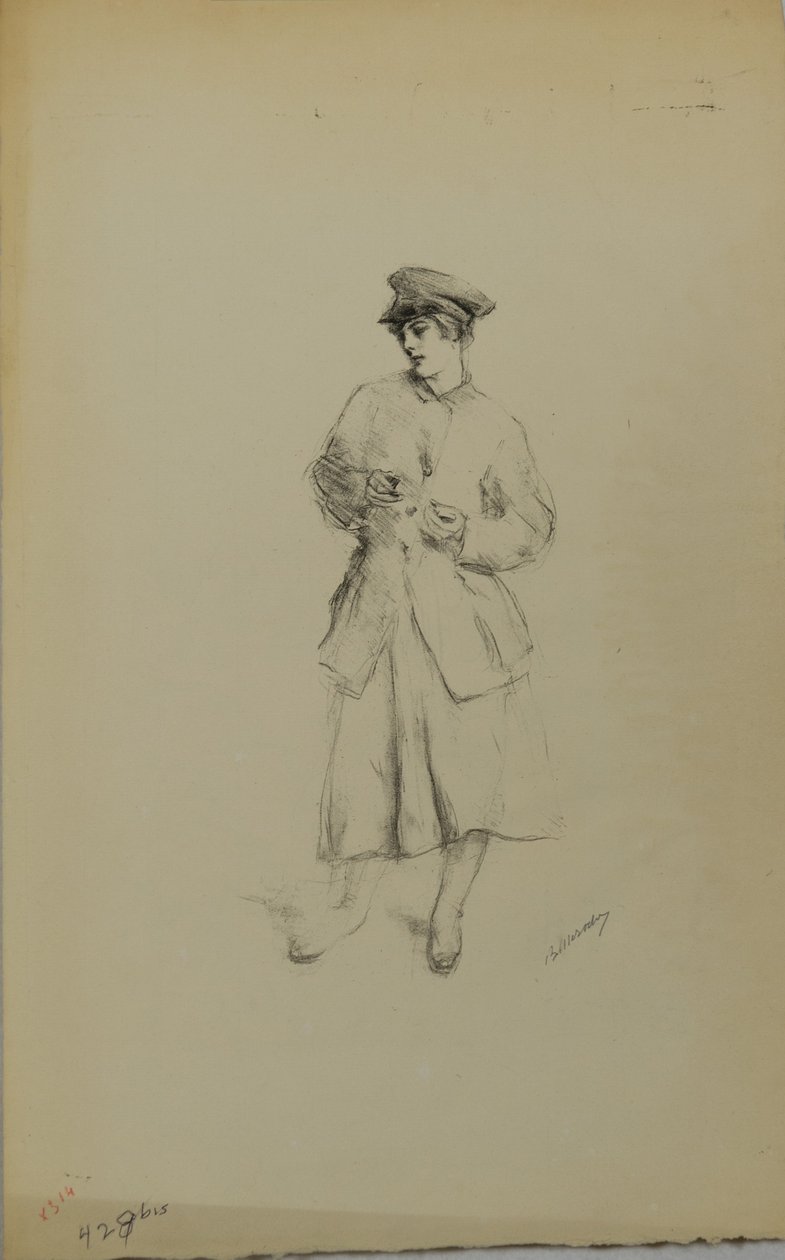 Kandallószék alkotó: Albert de Belleroche