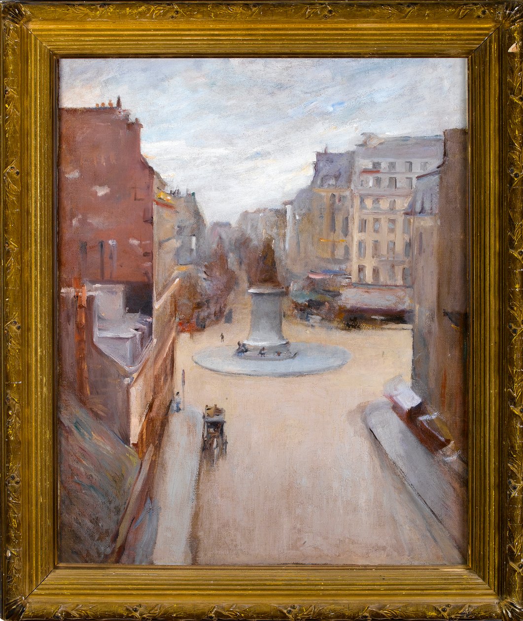 Place de Clichy, 1880 körül alkotó: Albert de Belleroche