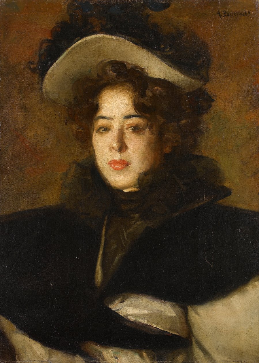Portré OP Nana alkotó: Albert de Belleroche