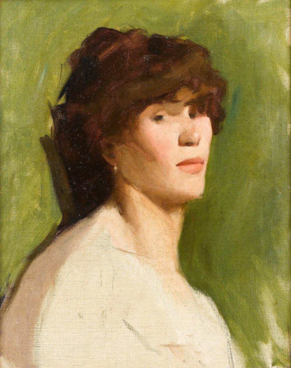 Női portré, 1885 körül alkotó: Albert de Belleroche