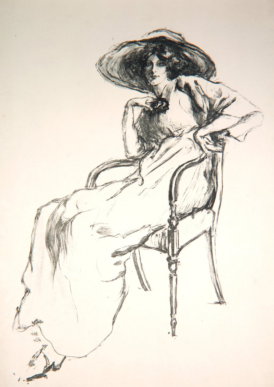 A randevú, 1914 alkotó: Albert de Belleroche