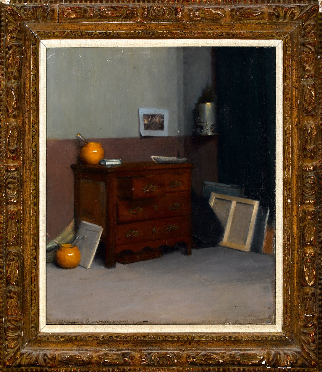 Two Little Pots (The Yellow Pots) 1889 körül alkotó: Albert de Belleroche