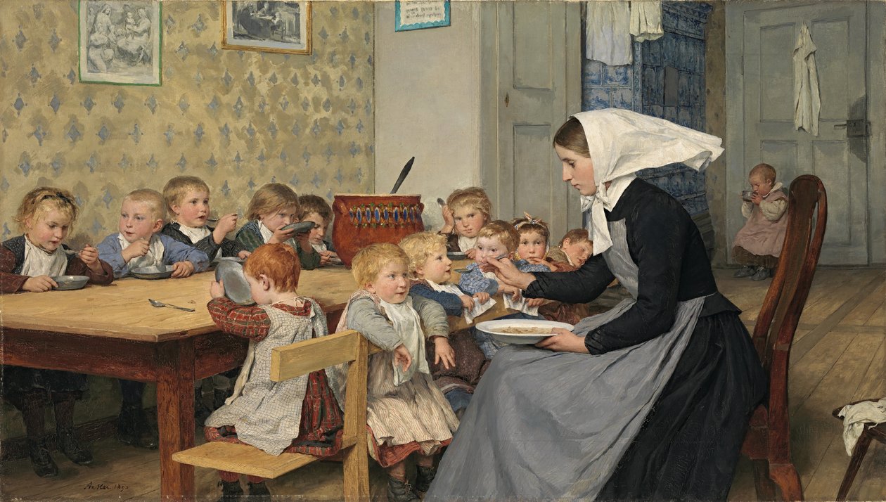 Creche alkotó: Albert Anker