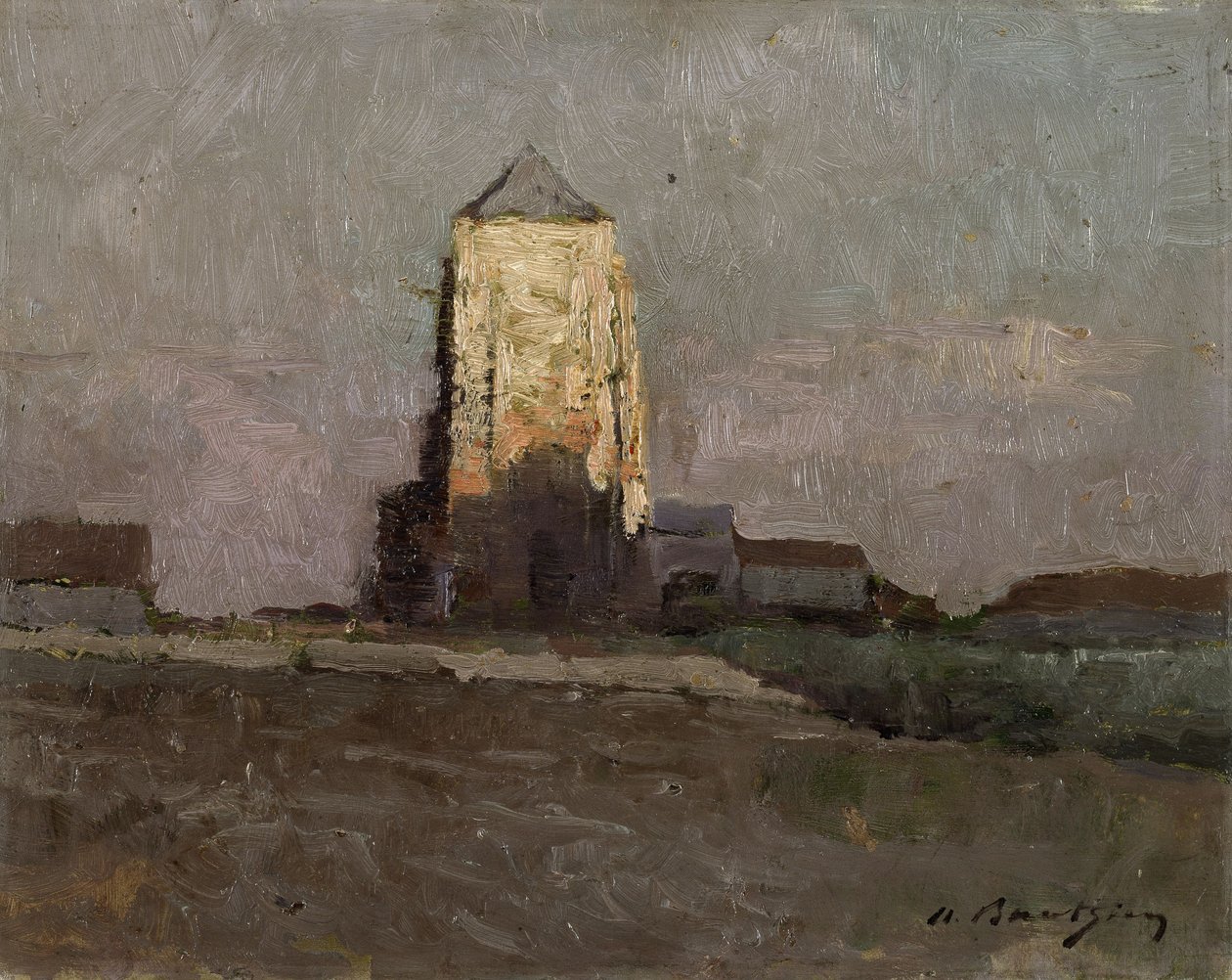 A mariakerkei templom (Ostende) alkotó: Albert Baertsoen