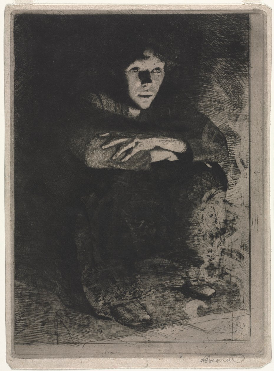 Hamuban, 1887. alkotó: Paul Albert Besnard