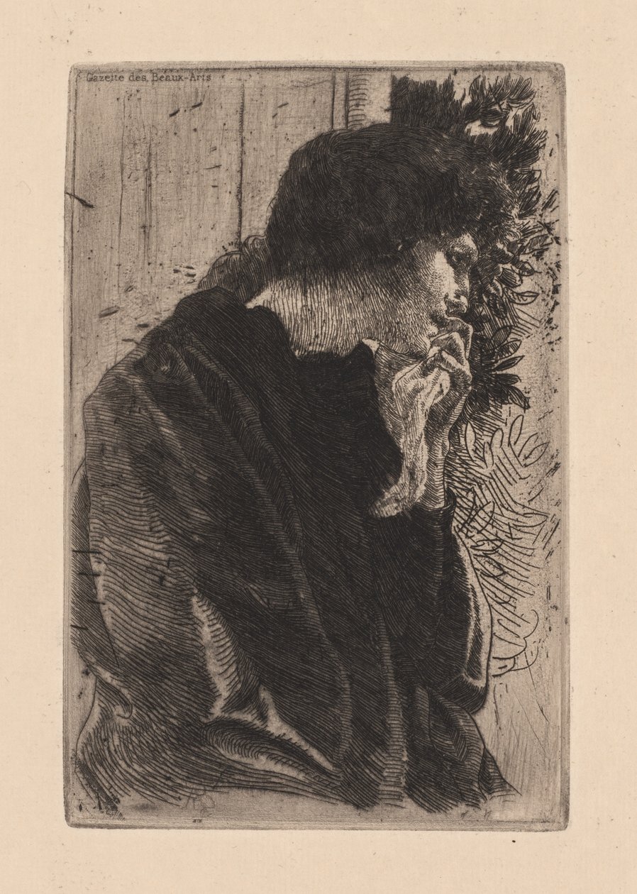 Szomorúság, 1887. alkotó: Paul Albert Besnard