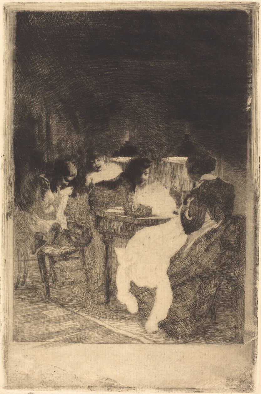 Pierre Clémenceau gyermekkora alkotó: Albert Besnard