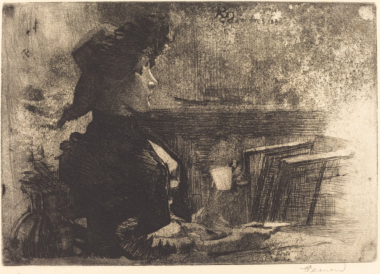 A csésze tea alkotó: Albert Besnard