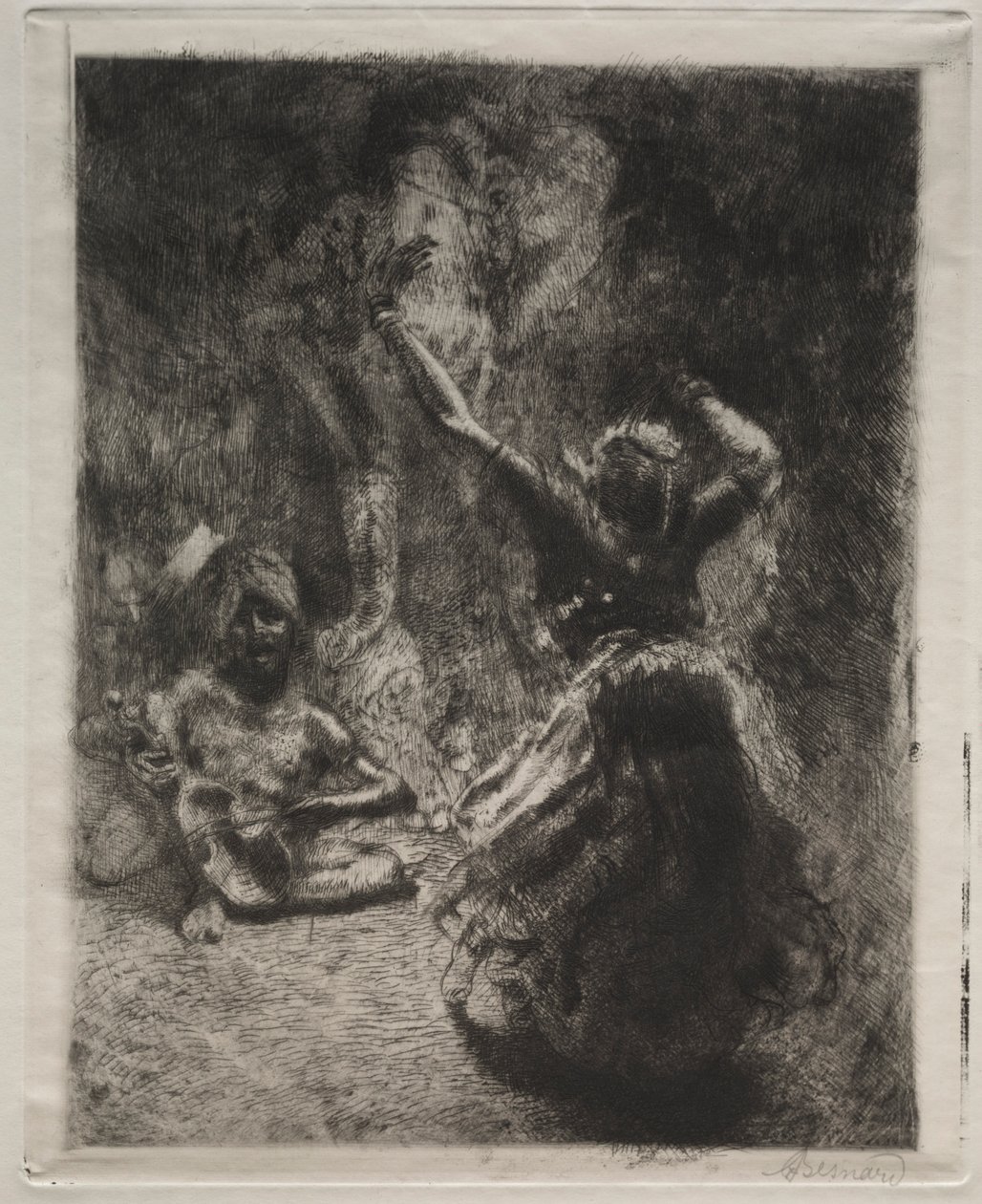 A táncos, 1900 körül. alkotó: Paul Albert Besnard