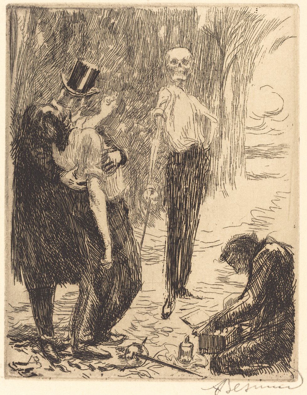A Párbaj alkotó: Albert Besnard