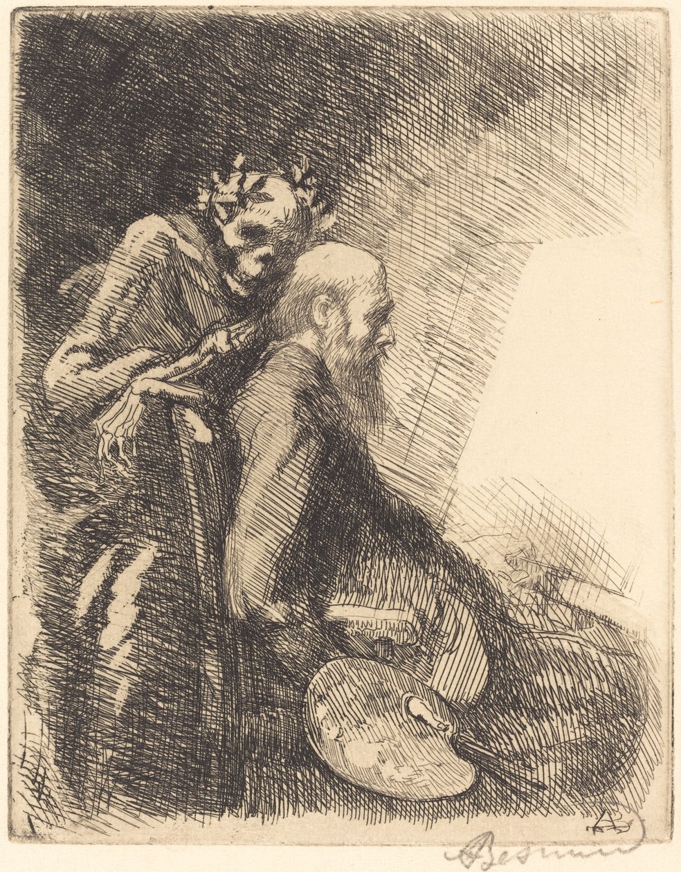 Túl igényes (Exigeante) alkotó: Albert Besnard