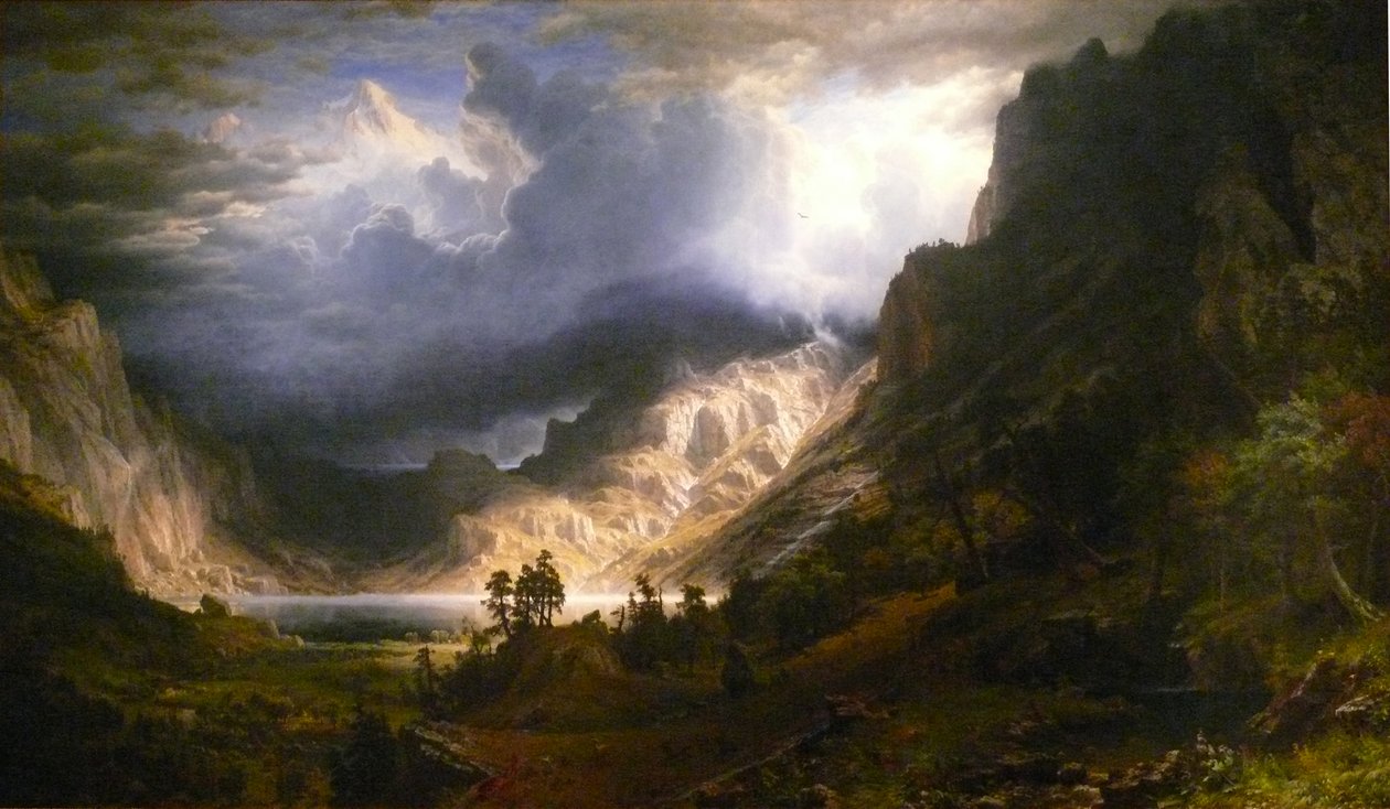 Vihar a Sziklás-hegységben, Mt. Rosalie alkotó: Albert Bierstadt
