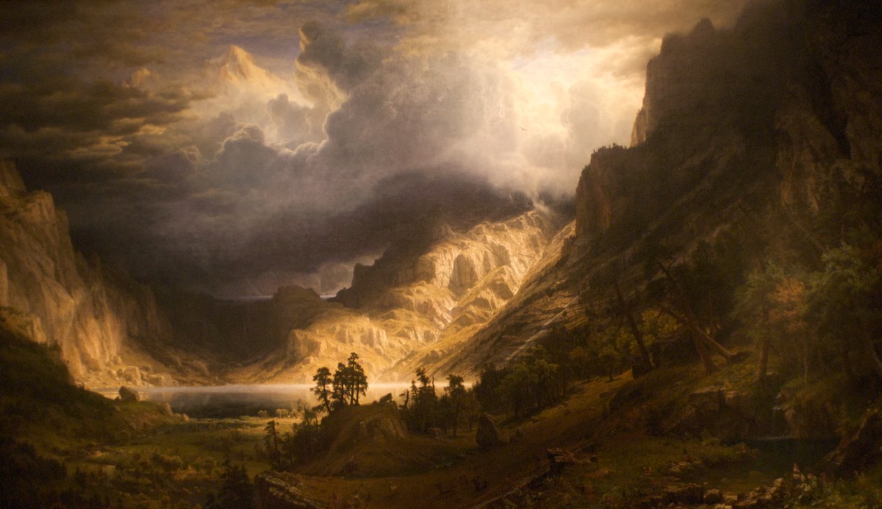 Vihar a Sziklás-hegységben, Mt. Rosalie alkotó: Albert Bierstadt