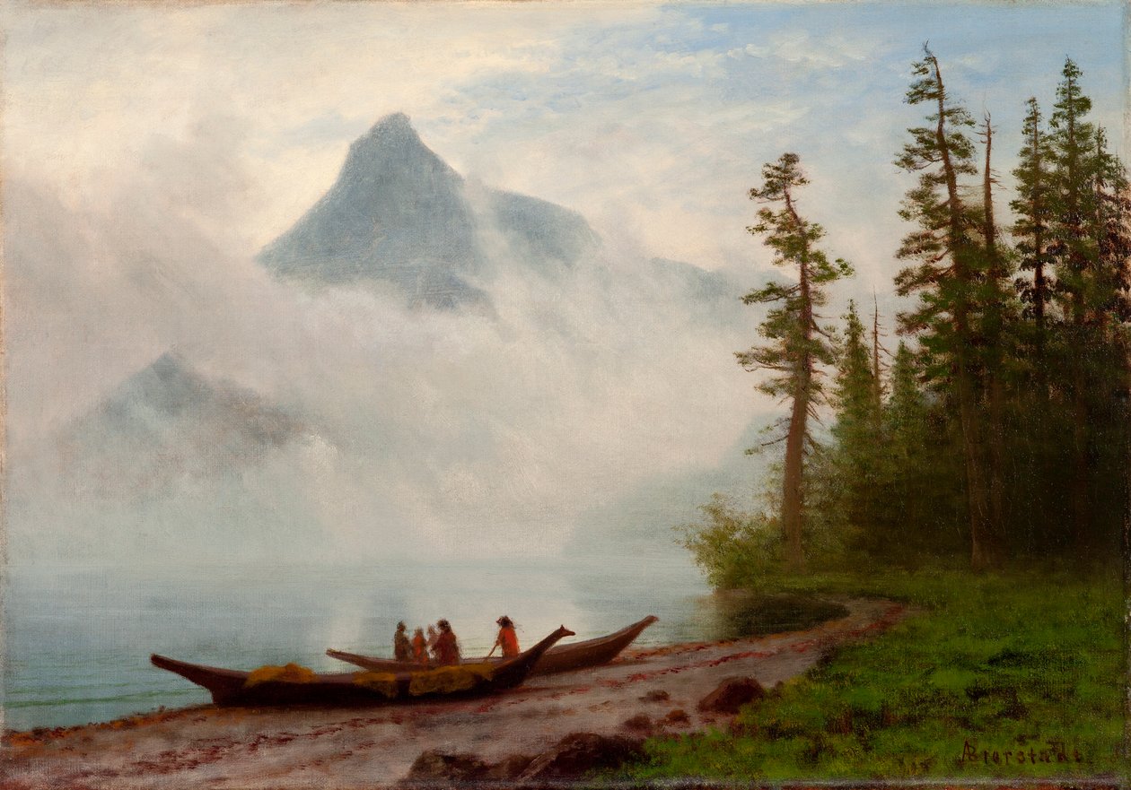 Alaszka alkotó: Albert Bierstadt