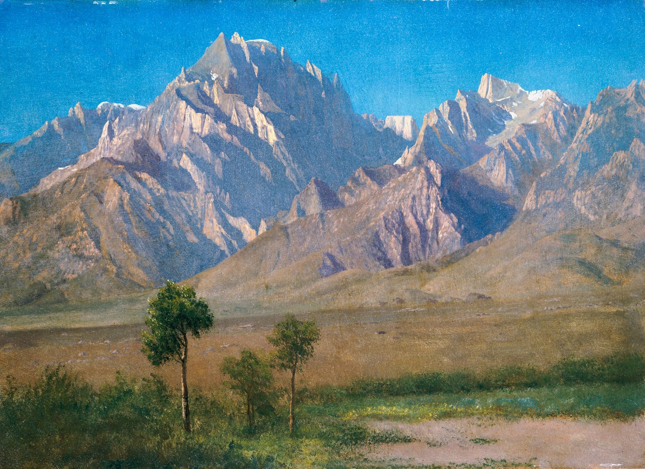 Camp Independence, Colorado, 1873 alkotó: Albert Bierstadt