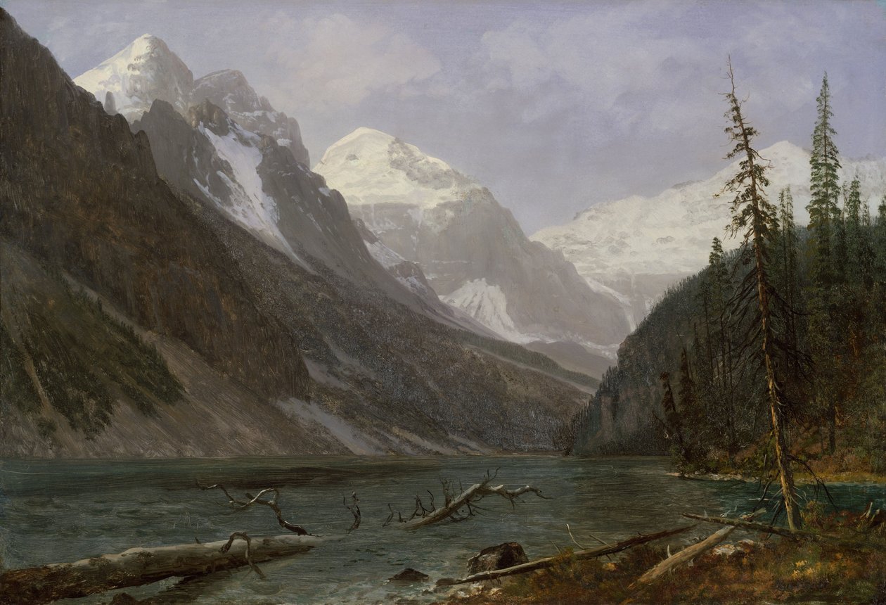 Kanadai Sziklás-hegység alkotó: Albert Bierstadt
