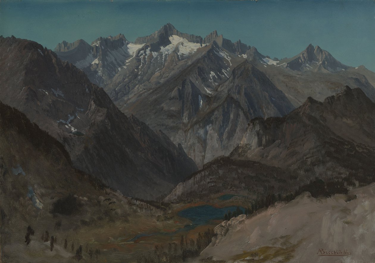 A Nagy Nyugati Vízválasztó, Sierra Nevada alkotó: Albert Bierstadt