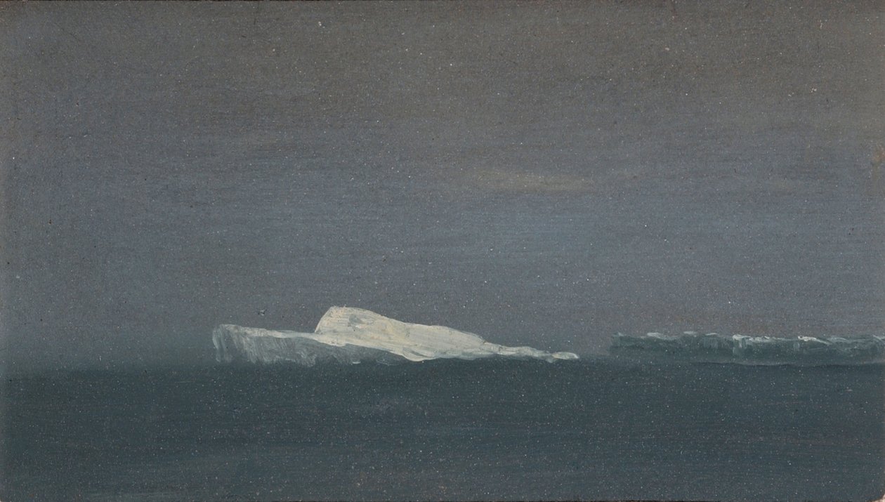 Jéghegy alkotó: Albert Bierstadt