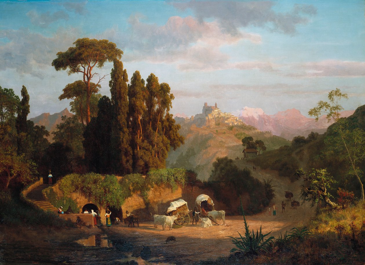 Olasz-hegység, 1859 alkotó: Albert Bierstadt