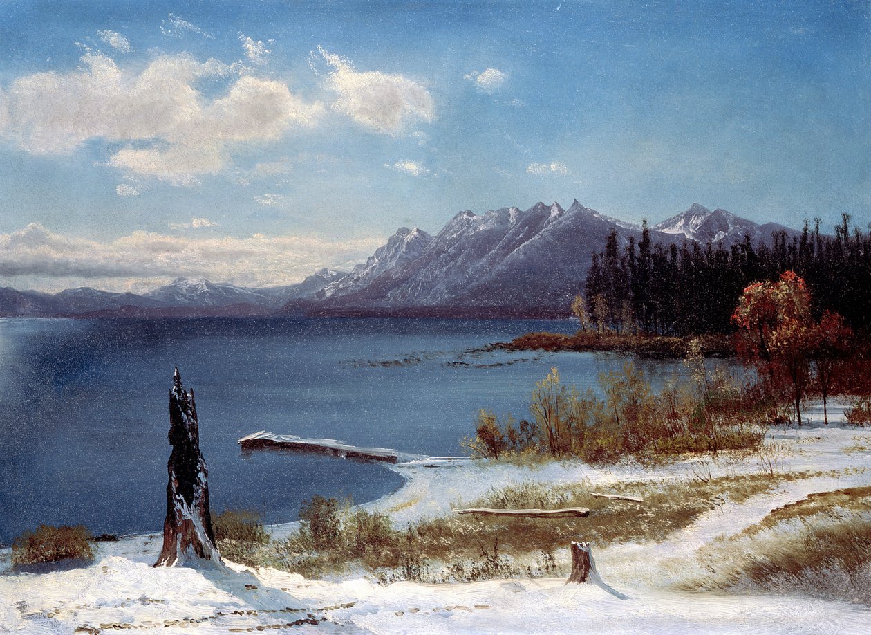 Tahoe-tó alkotó: Albert Bierstadt
