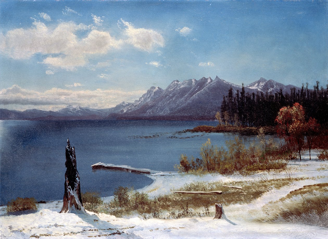 Tahoe-tó alkotó: Albert Bierstadt