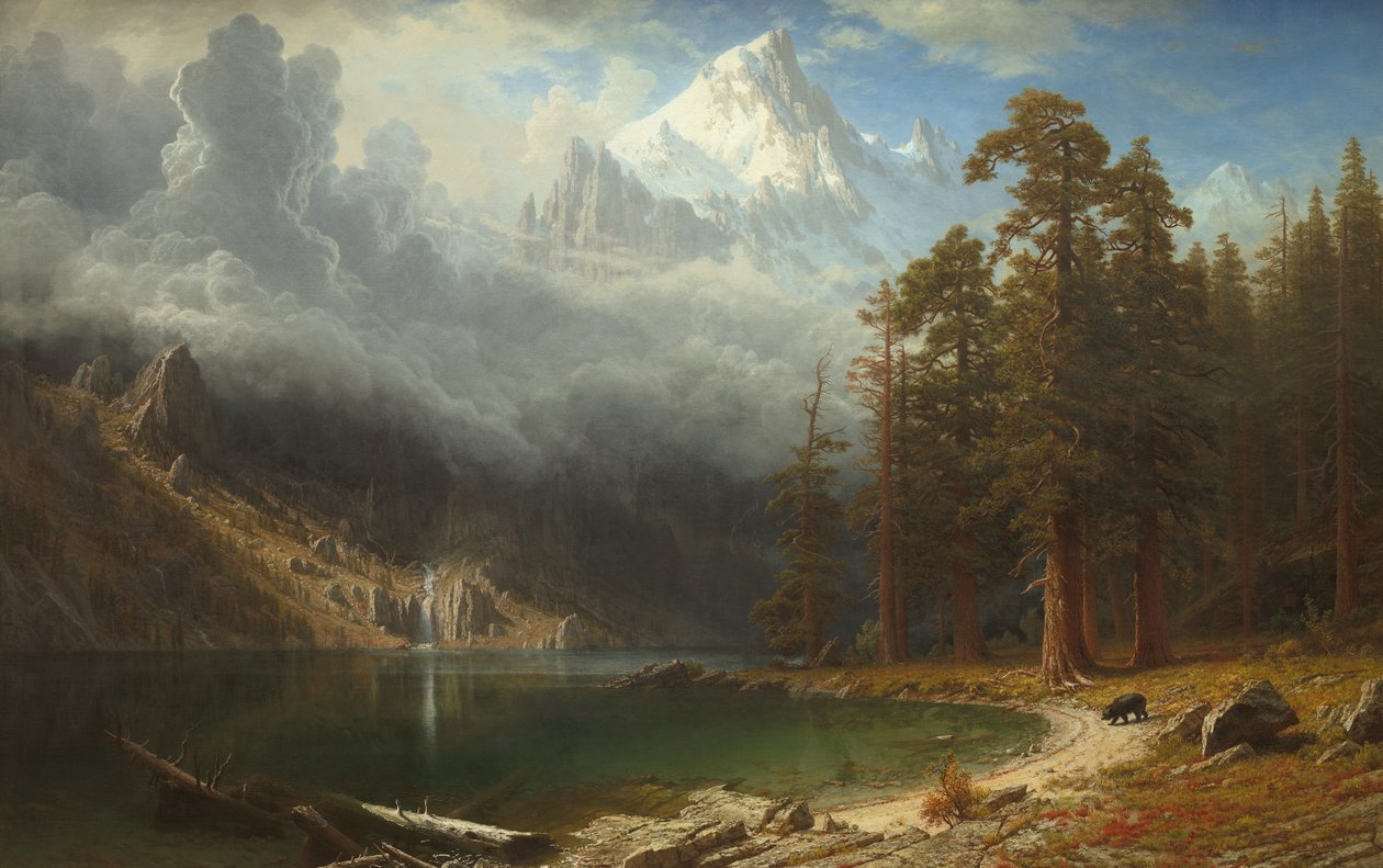 Mount Corcoran, 1876-77 körül (olaj, vászon) alkotó: Albert Bierstadt