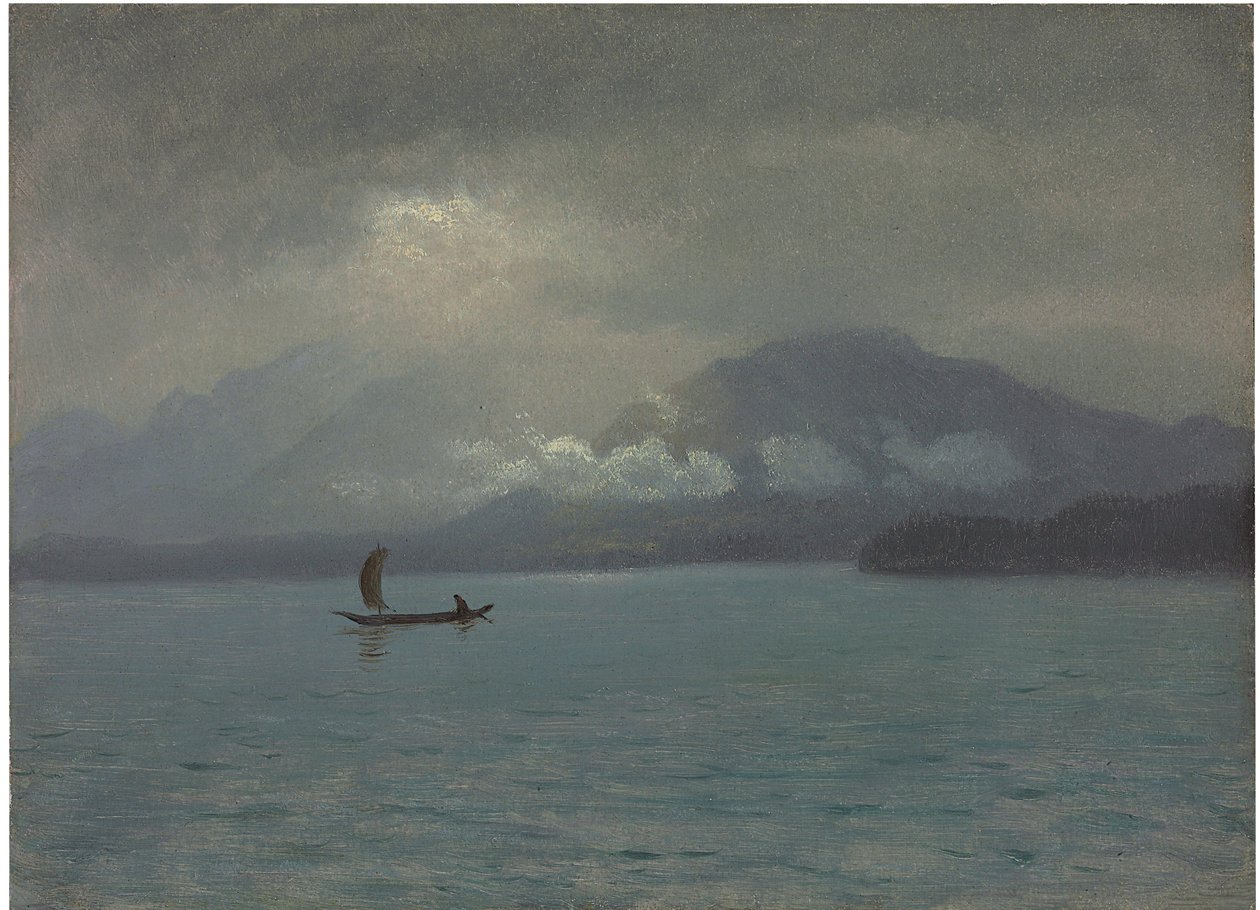 Északnyugati part, 1889 körül alkotó: Albert Bierstadt